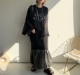 画像4: ●期間限定●晩夏-秋アイテム【6/28 LIVEご紹介アイテム】異素材ドッキングスカート＜予約/8－9＞