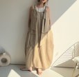 画像2: ●期間限定●晩夏-秋アイテム【6/28 LIVEご紹介アイテム】2WAYコクーンワンピ＜予約/8＞ (2)