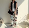 画像2: ●期間限定●晩夏-秋アイテム【6/28 LIVEご紹介アイテム】ニュアンスプリント柄パン＜予約/8－9＞ (2)