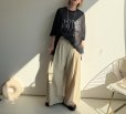 画像3: ●セットアップ可能●期間限定●晩夏-秋アイテム【6/28 LIVEご紹介アイテム】ナイロンタックゆるっとパンツ＜予約/7＞