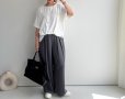 画像12: ●NEW COLOR●カーデライクシリーズの新型ボトム!!【LIVEご紹介アイテム】カーデライクシリーズ◎タックワイドパンツ（予約）