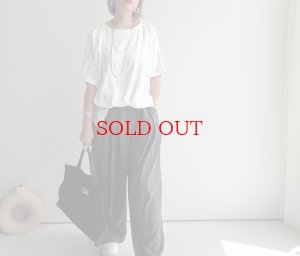 画像11: ●NEW COLOR●カーデライクシリーズの新型ボトム!!【LIVEご紹介アイテム】カーデライクシリーズ◎タックワイドパンツ（予約）
