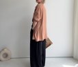 画像10: ●NEW COLOR●カーデライクシリーズの新型ボトム!!【LIVEご紹介アイテム】カーデライクシリーズ◎タックワイドパンツ（予約）