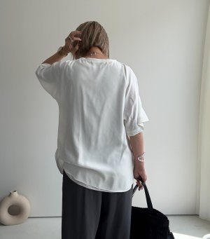 画像4: ●きれい目にもカジュアルにも使える【LIVEご紹介アイテム】＜LAMER別注＞オーバーデザインプルオーバー