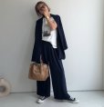 画像5: ●NEW COLOR●カーデライクシリーズの新型ボトム!!【LIVEご紹介アイテム】カーデライクシリーズ◎タックワイドパンツ（予約）