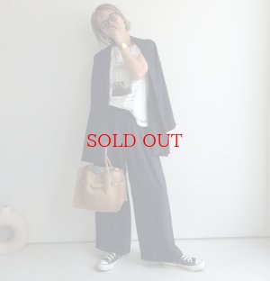 画像5: ●NEW COLOR●カーデライクシリーズの新型ボトム!!【LIVEご紹介アイテム】カーデライクシリーズ◎タックワイドパンツ（予約）