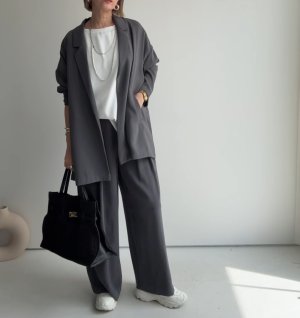 画像3: ●在庫限り●カーデライクシリーズの新型ボトム!!【LIVEご紹介アイテム】カーデライクシリーズ◎タックワイドパンツ