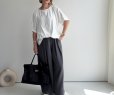 画像13: ●NEW COLOR●カーデライクシリーズの新型ボトム!!【LIVEご紹介アイテム】カーデライクシリーズ◎タックワイドパンツ（予約）