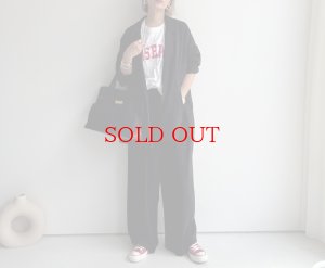 画像8: ●NEW COLOR●カーデライクシリーズの新型ボトム!!【LIVEご紹介アイテム】カーデライクシリーズ◎タックワイドパンツ（予約）