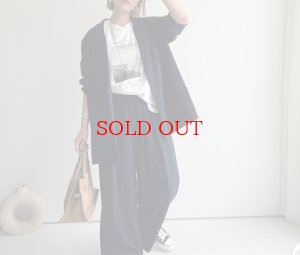 画像4: ●NEW COLOR●カーデライクシリーズの新型ボトム!!【LIVEご紹介アイテム】カーデライクシリーズ◎タックワイドパンツ（予約）