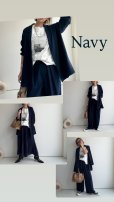 画像9: ●NEW COLOR●カーデライクジャケットに新色登場!!!◎激推し認定◎【LIVEご紹介アイテム】カーデの気軽さで羽織れちゃうジャケット!?●カーデライクオーバージャケット（予約）
