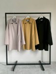 画像4: ●生産枠限り●期間限定掲載●【7/8ご紹介アイテム】ダブルフェイスアレンジネックコート＜予約/9-10＞ (4)