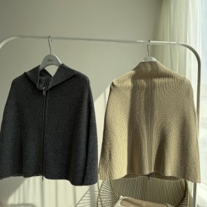 画像2: ●生産枠限り●期間限定掲載●【7/8ご紹介アイテム】アレンジニットケープ＜予約/8-9＞