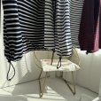 画像2: ●生産枠限り●期間限定掲載●【7/8ご紹介アイテム】ゆるっと大人ボーダーロゴT（前後着用可能）＜予約/7－8＞ (2)