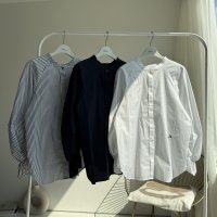●生産枠限り●期間限定掲載●【7/8ご紹介アイテム】2WAYバルーンスリーブシャツ（前後着用可能）＜予約/7-8＞