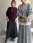 画像6: ●生産枠限り●期間限定掲載●【7/8ご紹介アイテム】前後2WAYニットブルゾン（プルオーバーとしても着用可能）「スカートとセットアップ可能」＜予約/8-9＞