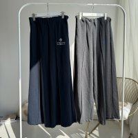 ●生産枠限り●期間限定掲載●【7/8ご紹介アイテム】大人ロゴスエットワイドパンツ「ジップパーカーとセットアップ可能」＜予約/8-9＞