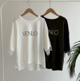 画像1: ●SALE●【LIVEご紹介アイテム】●チュール袖ロゴT (1)