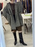 画像1: ●ご予約ポイント対象●期間限定掲載●【7/14 LIVEご紹介アイテム】ヘリンボーン裏起毛コクーンコート＜予約/10‐11＞ (1)