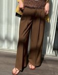 画像1: ●ご予約ポイント対象●期間限定掲載●【7/14 LIVEご紹介アイテム】タックワイドパンツ＜予約/９-10＞ (1)