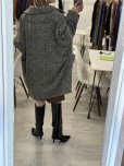 画像3: ●ご予約ポイント対象●期間限定掲載●【7/14 LIVEご紹介アイテム】ヘリンボーン裏起毛コクーンコート＜予約/10‐11＞ (3)