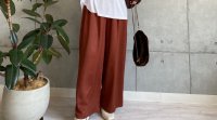 ●ご予約ポイント対象●期間限定掲載●【7/14 LIVEご紹介アイテム】タックイージーパンツ＜予約/10＞