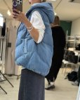 画像8: ●ご予約ポイント対象●期間限定掲載●【7/18 LIVEご紹介アイテム】ダンガリーダウンベスト＜予約/11＞