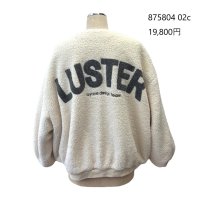 ●ご予約ポイント対象●期間限定掲載●【7/18 LIVEご紹介アイテム】バックロゴ刺繍ボアブルゾン＜予約/11＞