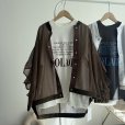 画像2: ●7/22 期間限定メーカー取り寄せSALE ライブ●フリル袖メッシュブルゾン (2)