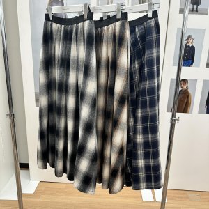 画像1: ●ご予約ポイント対象●期間限定掲載●【7/23 LIVEご紹介アイテム】チェックスカート（セットアップ可能）＜予約/11＞