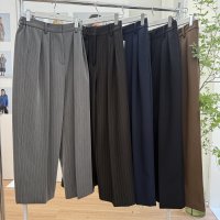 ●ご予約ポイント対象●期間限定掲載●【7/23 LIVEご紹介アイテム】裏起毛タックワイドパンツ＜予約/11＞