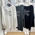 画像1: ●ご予約ポイント対象●期間限定掲載●【7/23 LIVEご紹介アイテム】前後2WAYロゴロンT＜予約/10＞ (1)