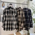画像1: ●ご予約ポイント対象●期間限定掲載●【7/23 LIVEご紹介アイテム】チェックシャツ（セットアップ可能）＜予約/11＞ (1)