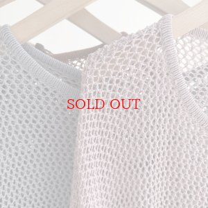 画像4: ●メーカー在庫限り●短期掲載【8/27 LIVEアイテム】サイドスリットメッシュプルオーバー