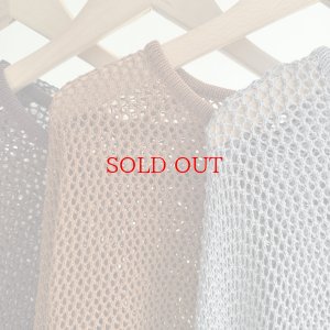 画像6: ●メーカー在庫限り●短期掲載【8/27 LIVEアイテム】サイドスリットメッシュプルオーバー