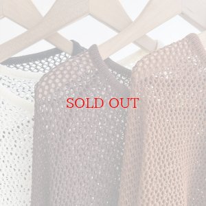 画像5: ●メーカー在庫限り●短期掲載【8/27 LIVEアイテム】サイドスリットメッシュプルオーバー