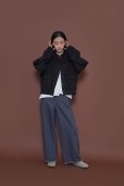 画像4: ●ご予約ポイント対象●期間限定掲載●【7/27  LIVEご紹介アイテム】ワイドフリーブウーリーショートブルゾン＜予約/10-11＞ (4)