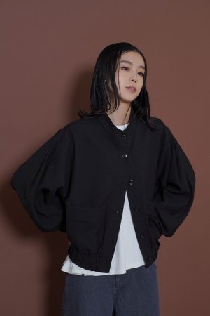 画像3: ●ご予約ポイント対象●期間限定掲載●【7/27  LIVEご紹介アイテム】ワイドフリーブウーリーショートブルゾン＜予約/10-11＞
