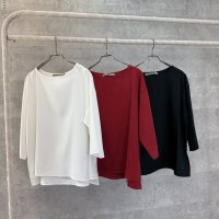 ●生産枠限り●晩夏〜秋に使える展示会シリーズ●【7/28 LIVEご紹介アイテム】ベーシックマルチシリーズ◎七分袖タイプ