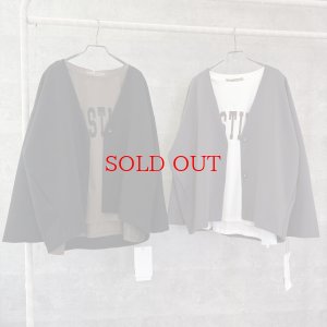 画像1: ●生産枠限り●期間限定掲載●【9/29 LIVEご紹介アイテム】ノーカラードルマンジャケット