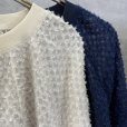 画像2: ●生産枠限り●晩夏〜秋に使える展示会シリーズ●【7/28 LIVEご紹介アイテム】ジャガードシアーカーディガン (2)