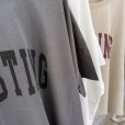 画像4: ●生産枠限り●晩夏〜秋に使える展示会シリーズ●【7/28 LIVEご紹介アイテム】オーバーシルエット秋色ロゴハーフスリーブT (4)