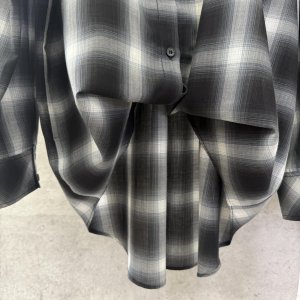 画像2: ●期間限定●ご予約ポイント対象●【7/28 LIVEご紹介アイテム】アレンジチェック/無地シャツ（予約/10）