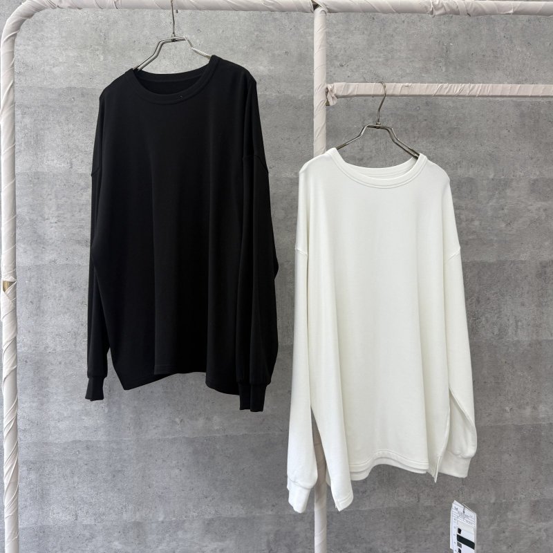 画像3: ●過去1ロンTシリーズ●【10/23 LIVEご紹介アイテム】冬の必須アイテム●伸びーる裏起毛トップス●過去1ロンT●お餅ロンT【ユニセックスOKなトップスタイプ】 (3)