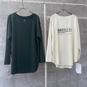 画像2: ●期間限定掲載●ご予約ポイント対象【8/4 LIVEご紹介アイテム】とろーり素材◎肌心地抜群のオーバーロゴロンT（予約/9-10）