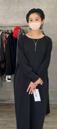 画像4: ●期間限定掲載●ご予約ポイント対象【8/4 LIVEご紹介アイテム】とろみ素材◎ストーンウォッシュベーシックワンピ（予約/10） (4)