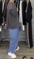 画像5: ●期間限定掲載●ご予約ポイント対象●【8/4 LIVEご紹介アイテム】きれい目タックイージーパンツ（予約/9） (5)