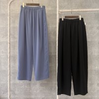 ●期間限定掲載●ご予約ポイント対象●【8/4 LIVEご紹介アイテム】きれい目タックイージーパンツ（予約/9）