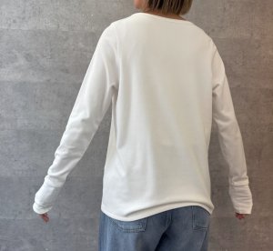画像10: ●過去1ロンTシリーズ●【10/23 LIVEご紹介アイテム】冬の必須アイテム●伸びーる裏起毛トップス●過去1ロンT●お餅ロンT【インナー使い出来るベーシックタイプ】