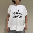 画像1: ●SALE●メーカー確認後確保●期間限定掲載●【8/7LIVEご紹介アイテム】オーバーデザインロゴT (1)